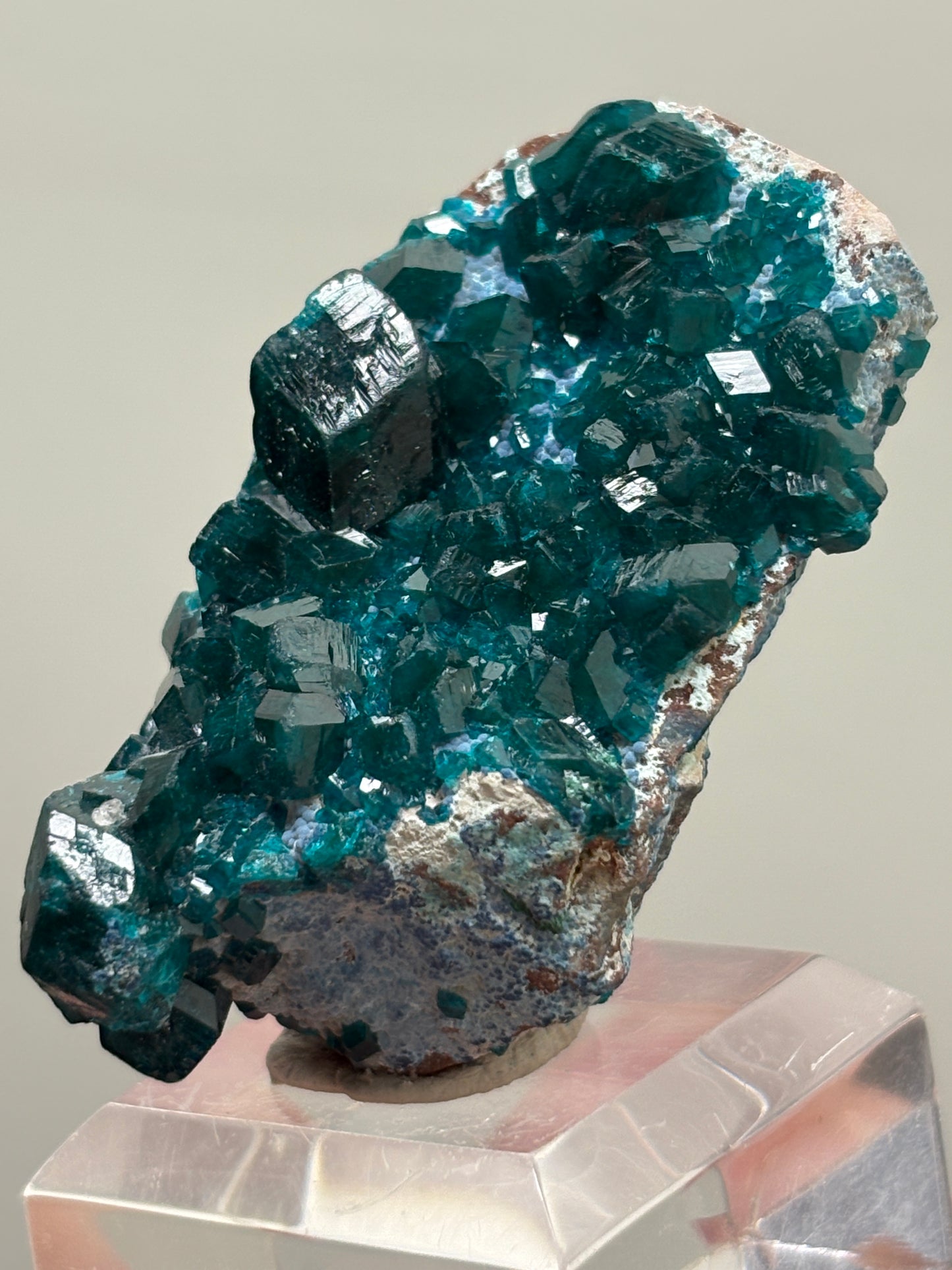 Dioptase with Shattuckite