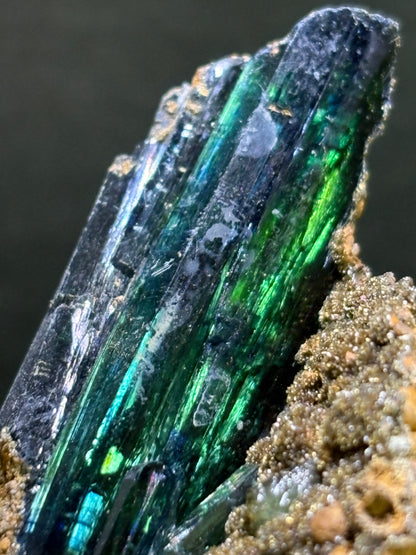 Vivianite with Ludlamite and Siderite