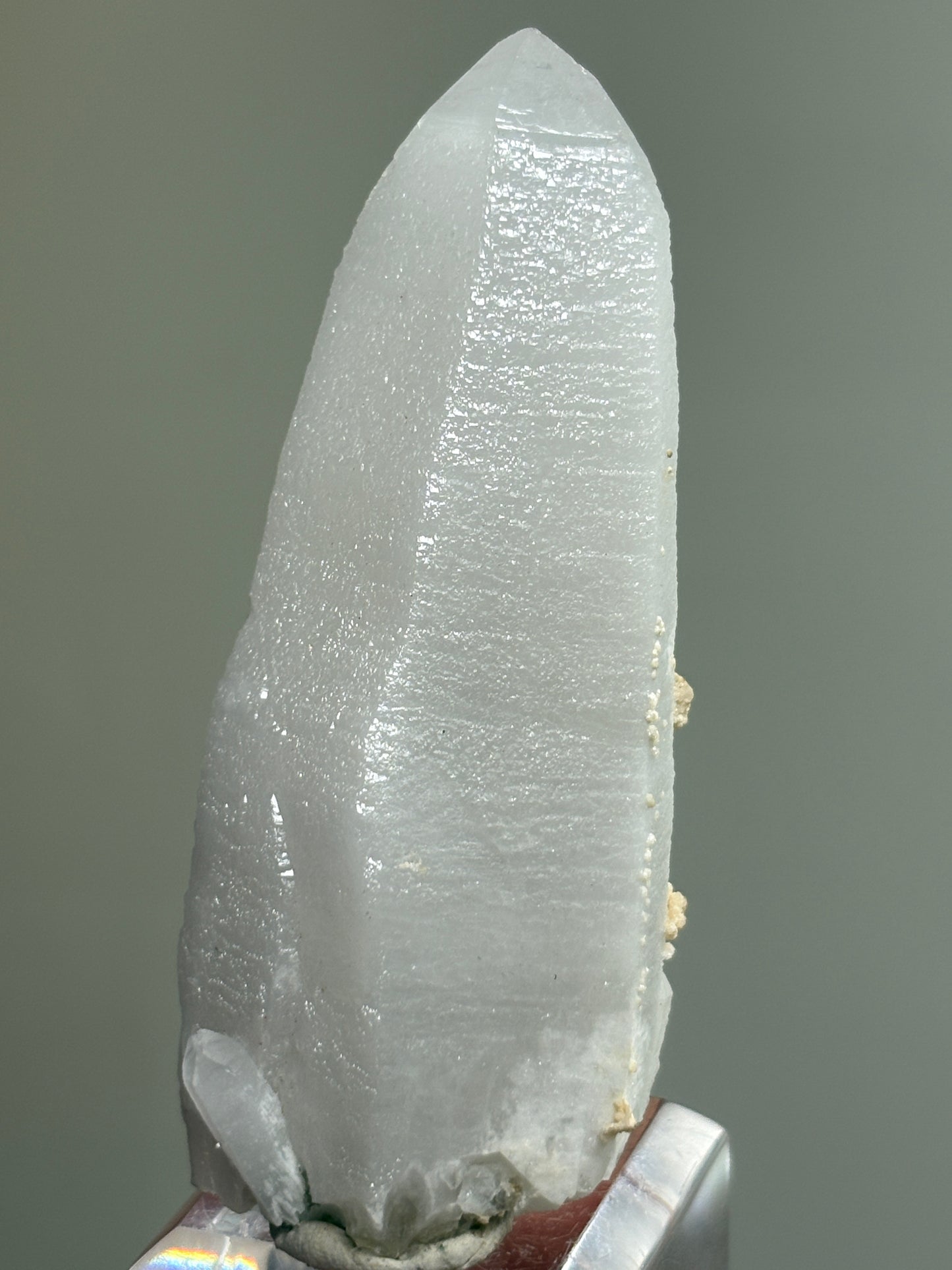 Rhodochrosite on Quartz