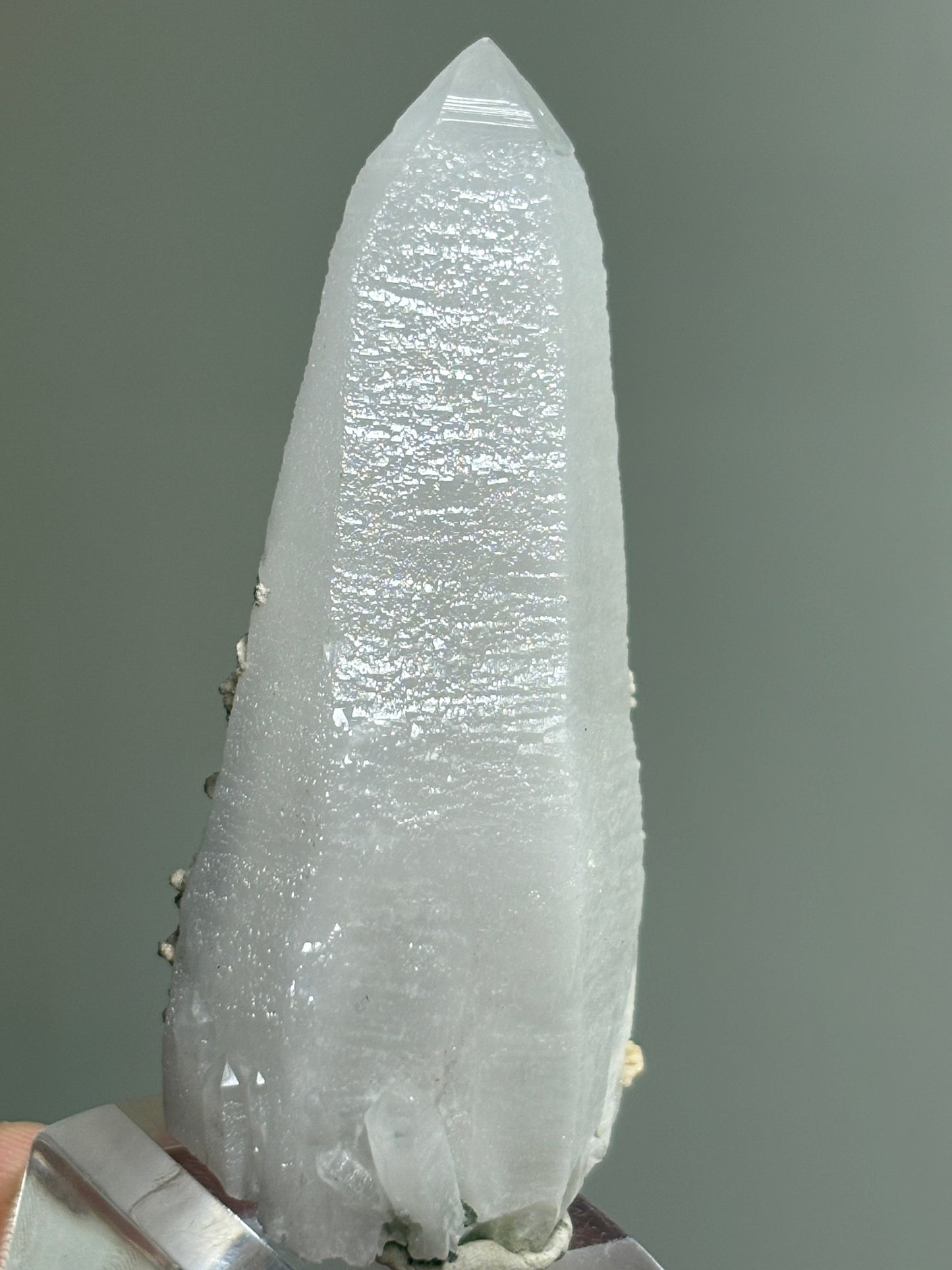 Rhodochrosite on Quartz