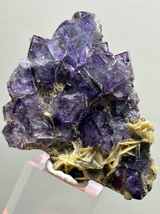 Fluorite with Siderite