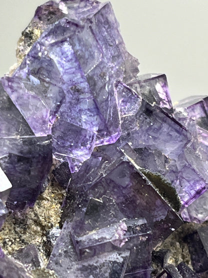 Fluorite with Siderite