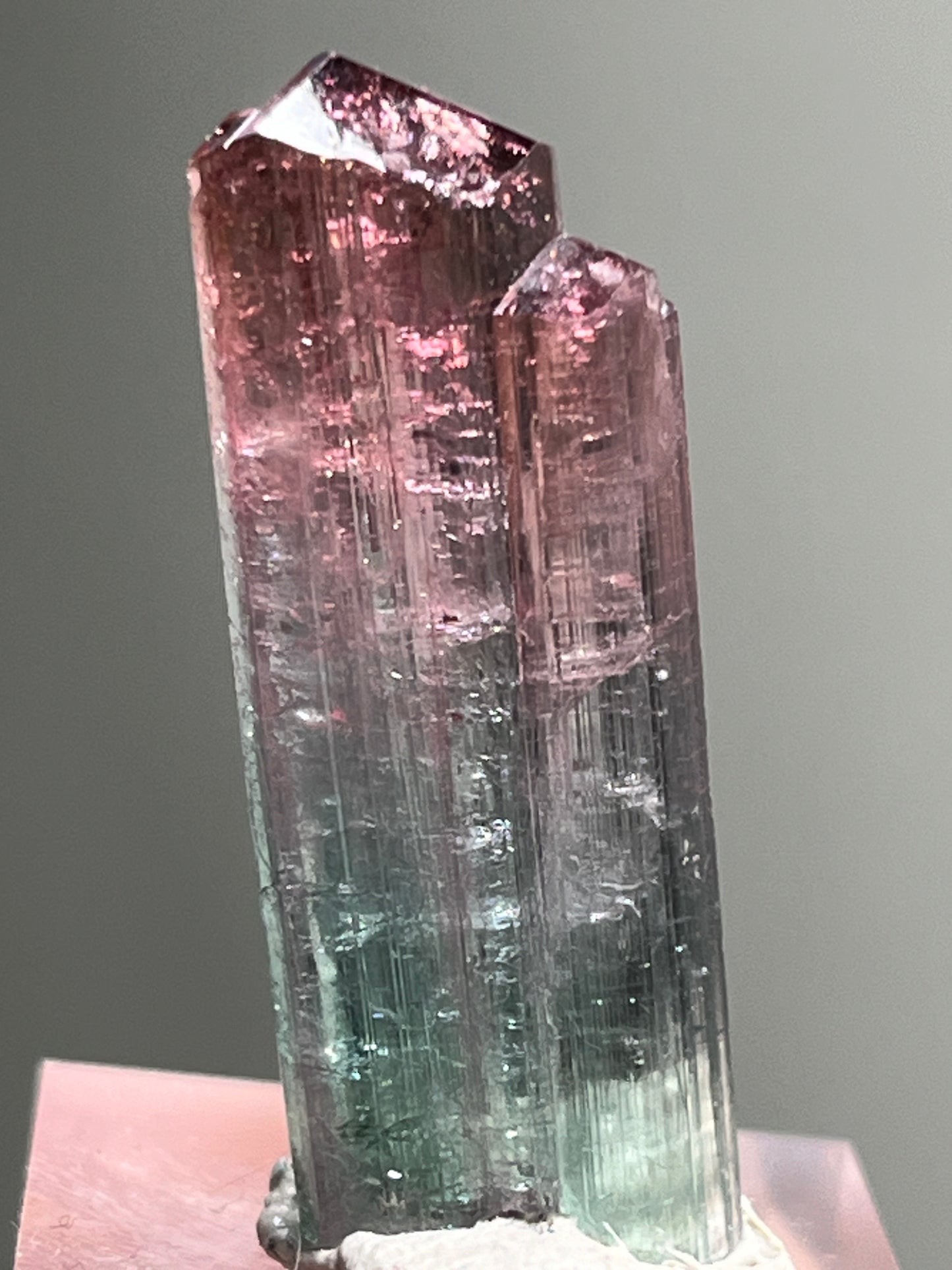 Bi-Color Elbaite Tourmaline