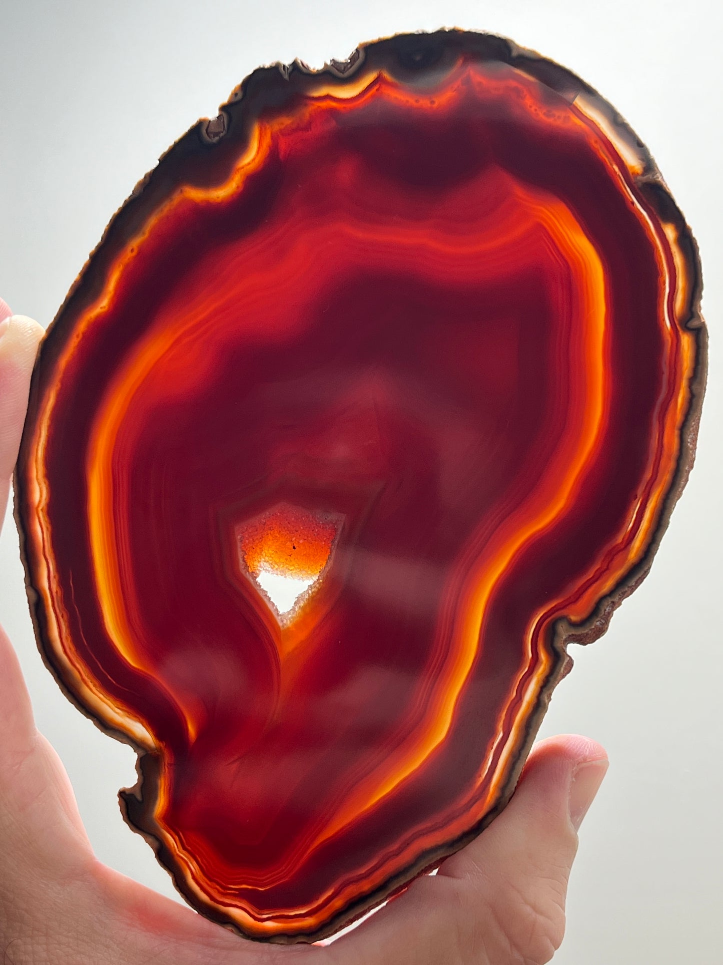 Agate slice