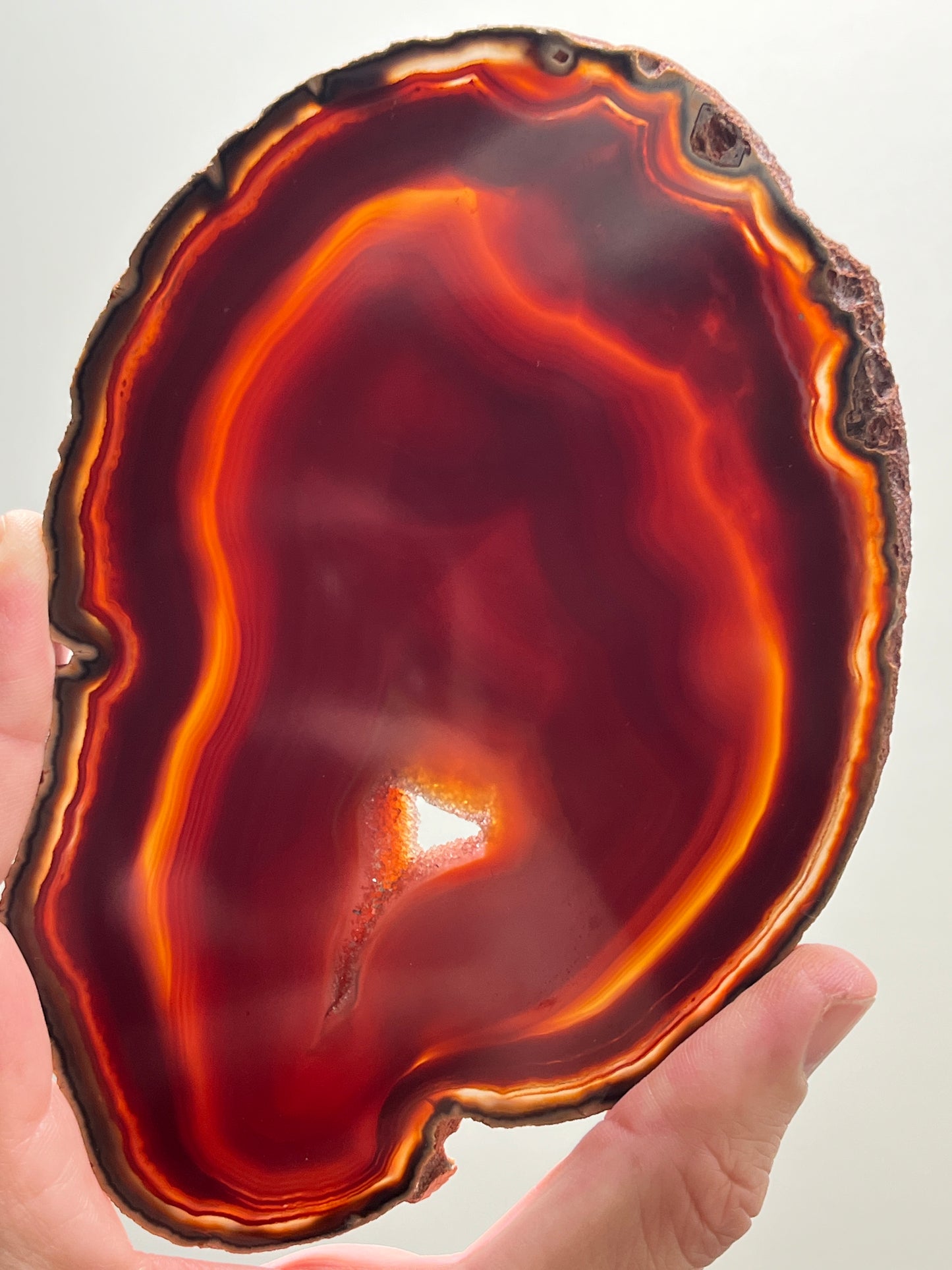 Agate slice