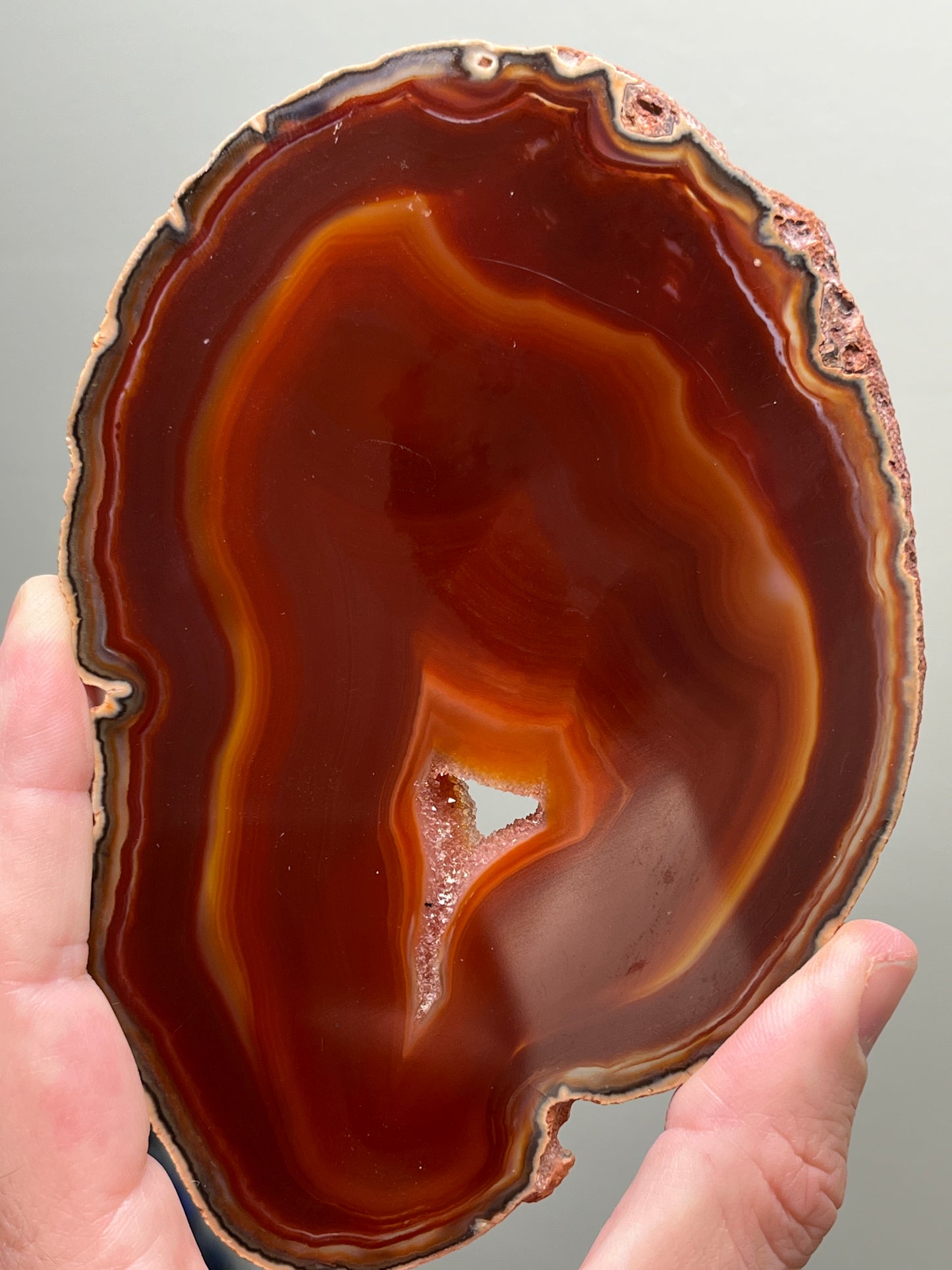 Agate slice