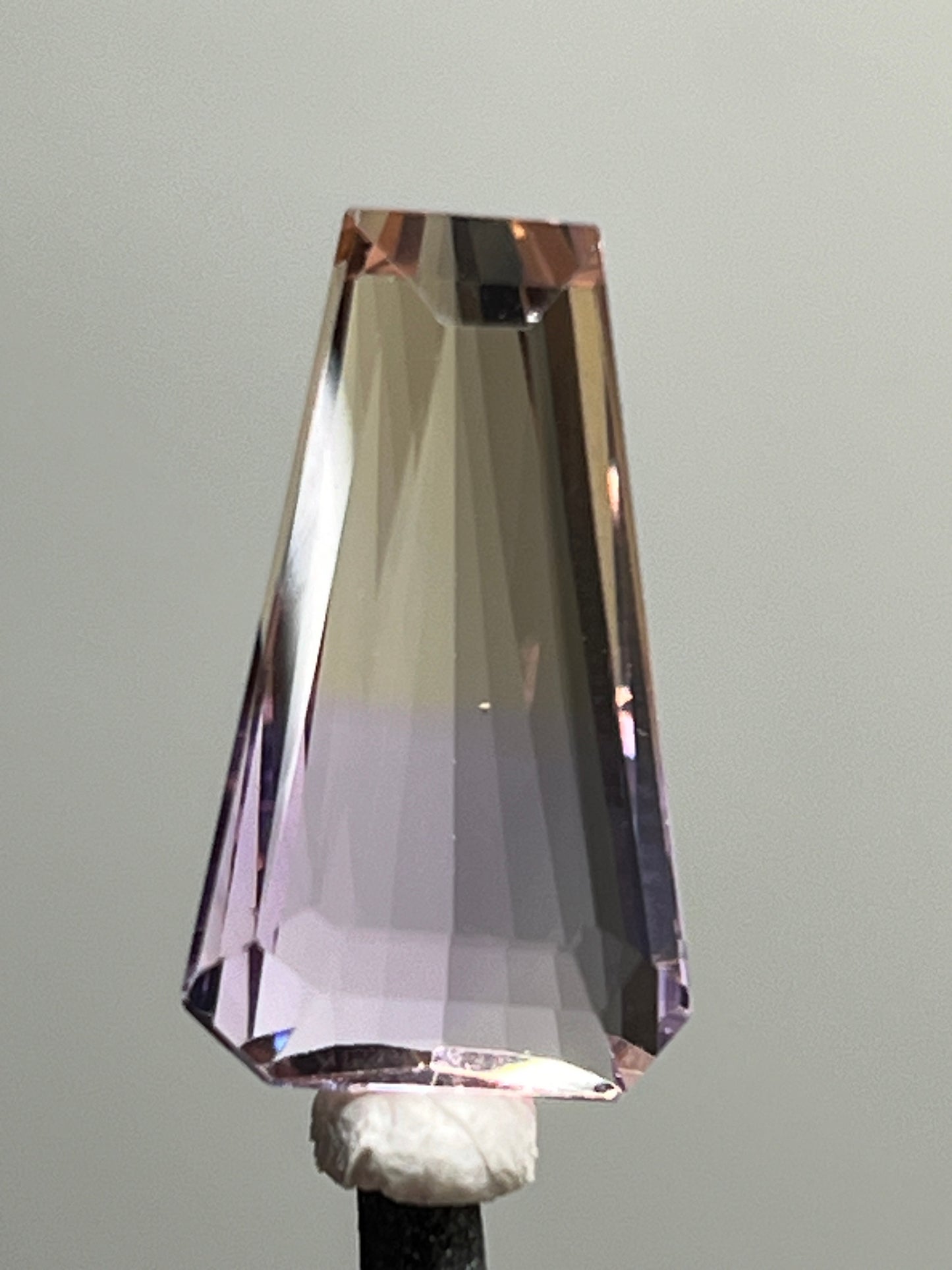 Faceted Ametrine Gemstone