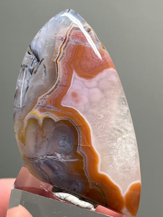 Apache Agate cabochon