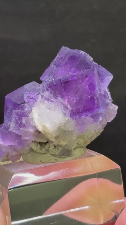 Fluorite and Quartz